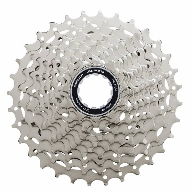 Galinis žvaigždžių blokas Shimano 105 R7000 11-32T (kasetė, 11 pavarų)