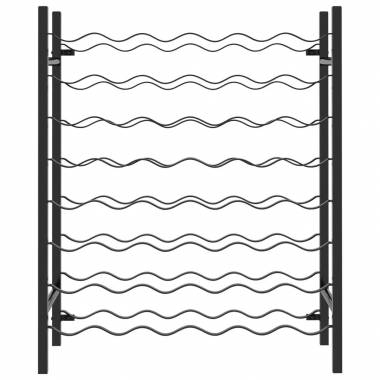 Vyno laikiklis 36-96 buteliams, įvairių spalvų, metalas