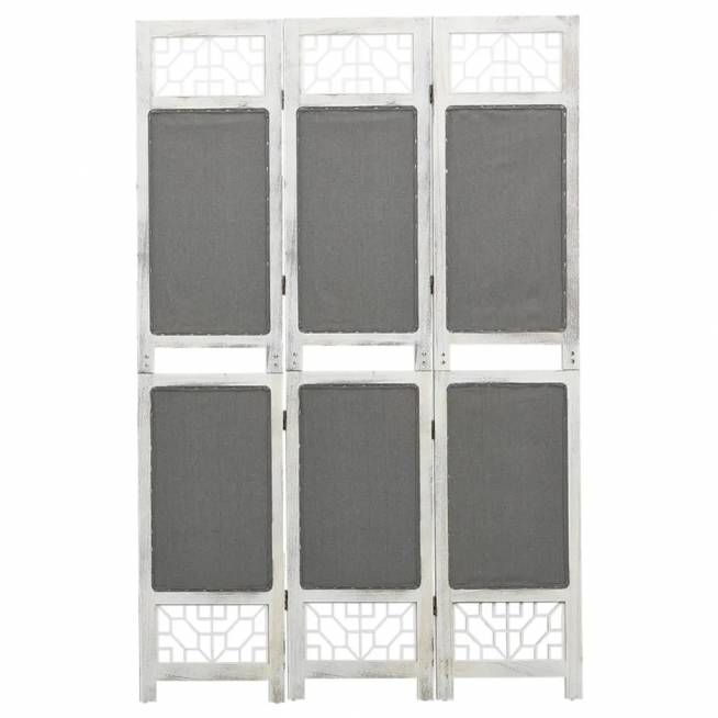 Grey Fabric Room Divider