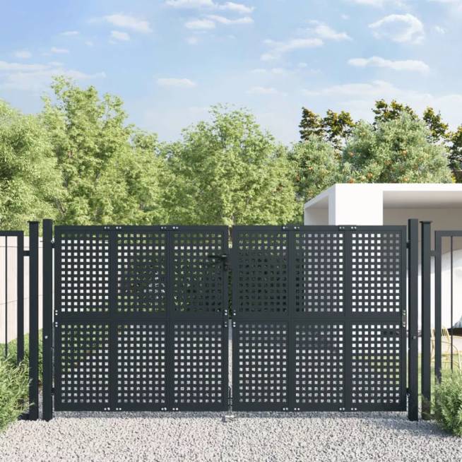 Antracite Steel Garden Gates