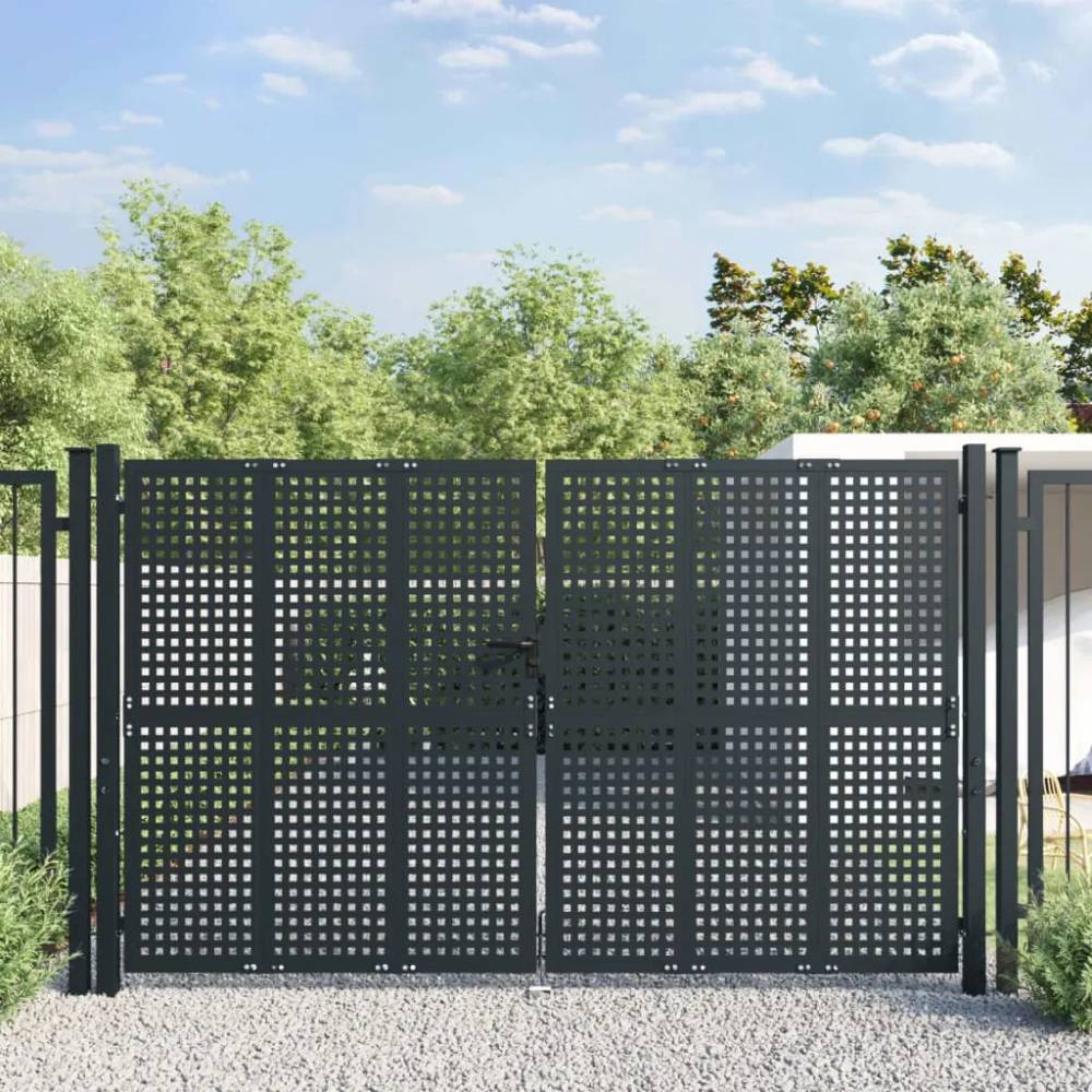 Antracite Steel Garden Gates